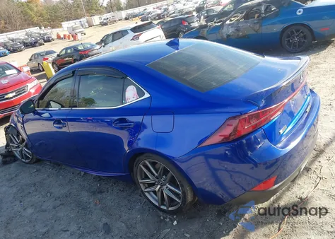 2017 Lexus Is 300 z USA, uszkodzony, nr VIN JTHCM1D24H5019134